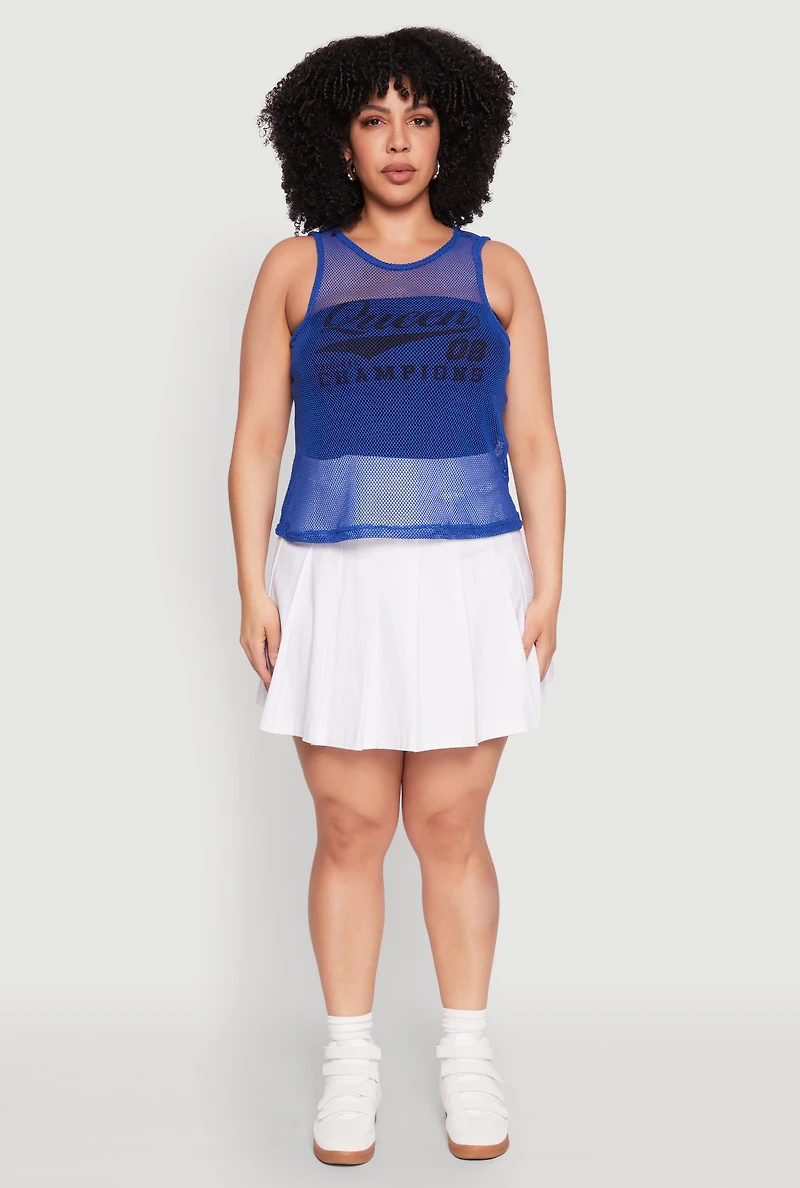 Womens Plus Queen 08 Original Champions Tank Top, 1X
