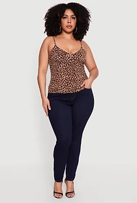 Plus Leopard Print Cami
