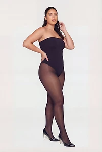 Plus Solid Tube Bodysuit