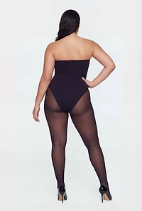 Plus Solid Tube Bodysuit