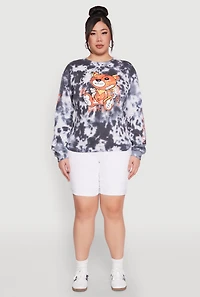 Plus Bear Graphic Sweatshirt