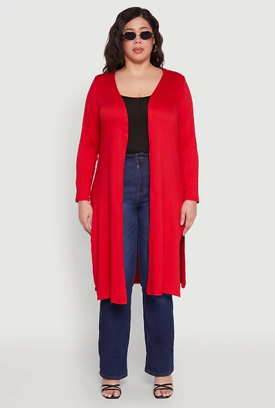 Plus Side Slit Duster