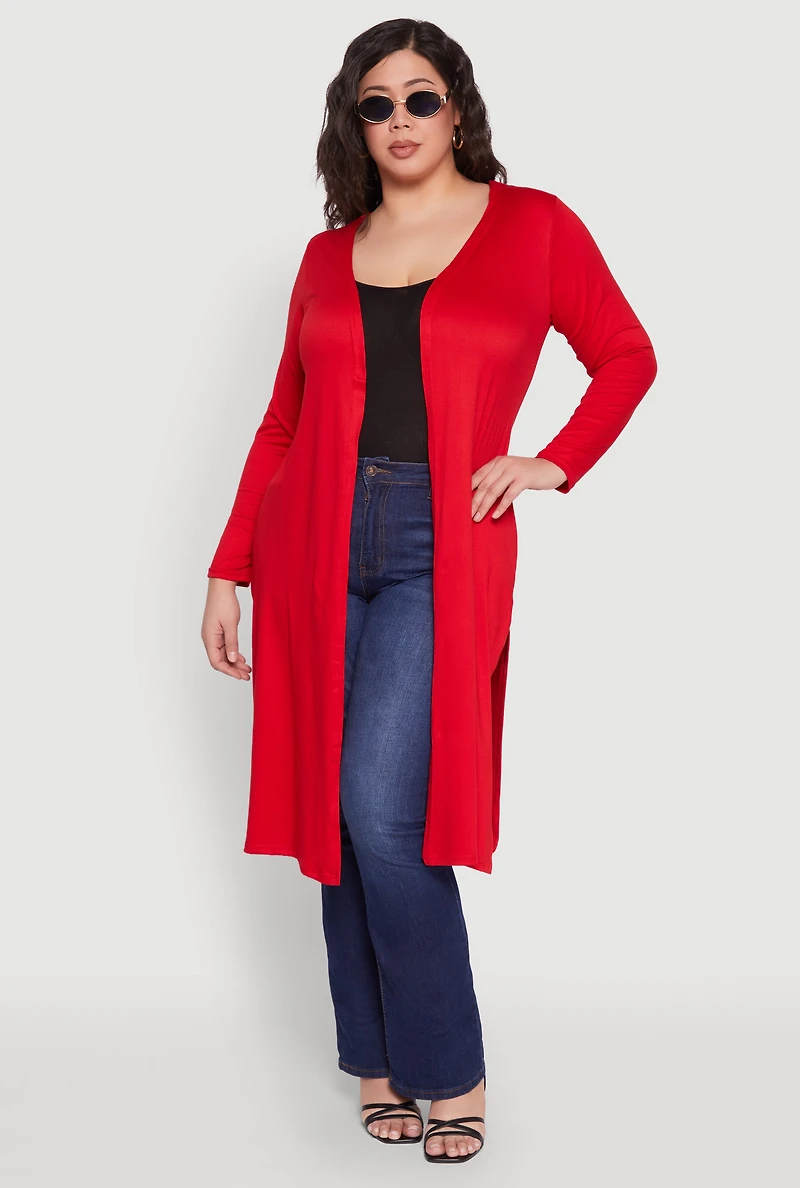 Plus Side Slit Duster