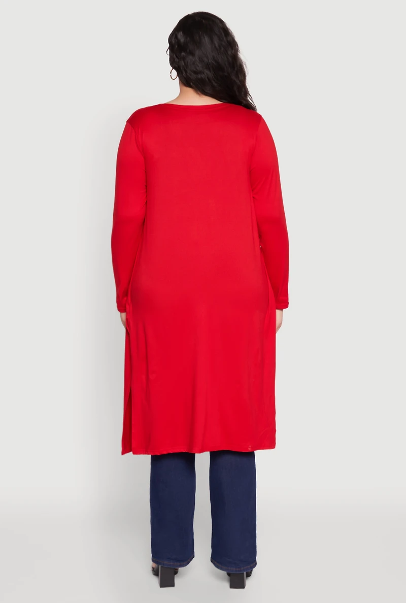 Plus Side Slit Duster