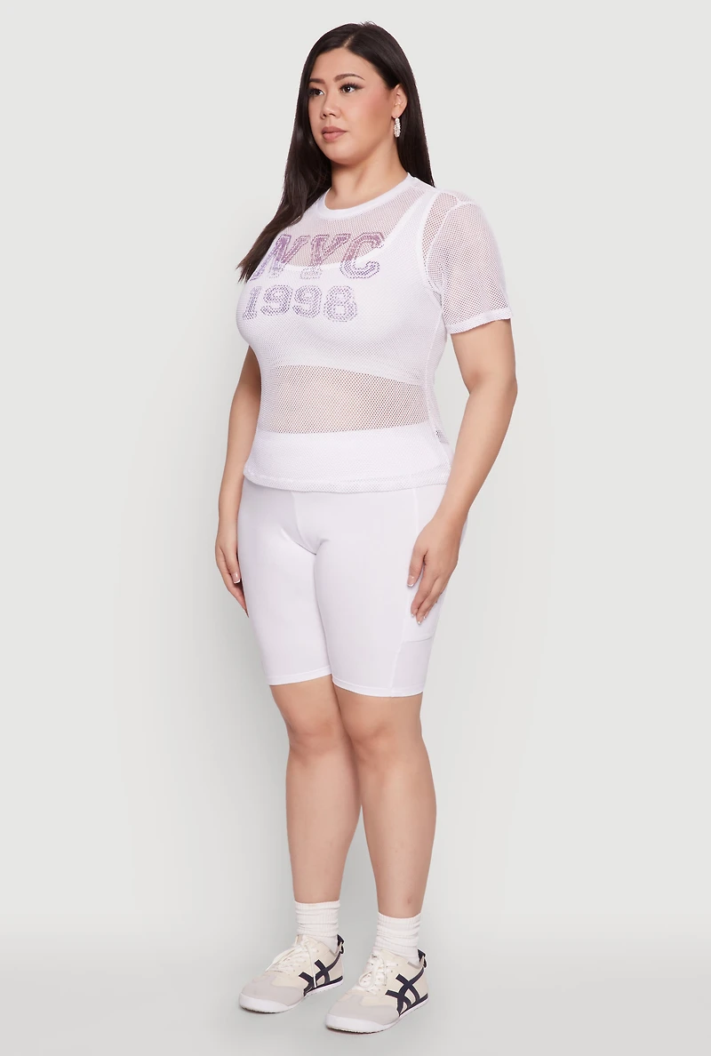 Plus NYC 1998 Fishnet Top