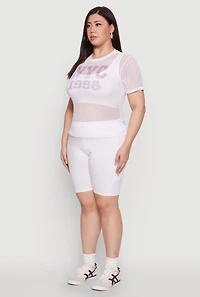 Plus NYC 1998 Fishnet Top