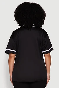 Womens Plus Boss 94 Baseball Jersey,