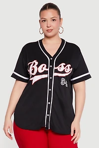Plus Boss 94 Baseball Jersey