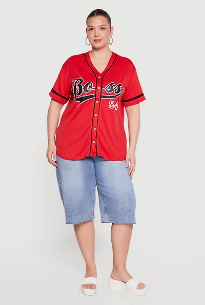 Plus Boss 94 Baseball Jersey