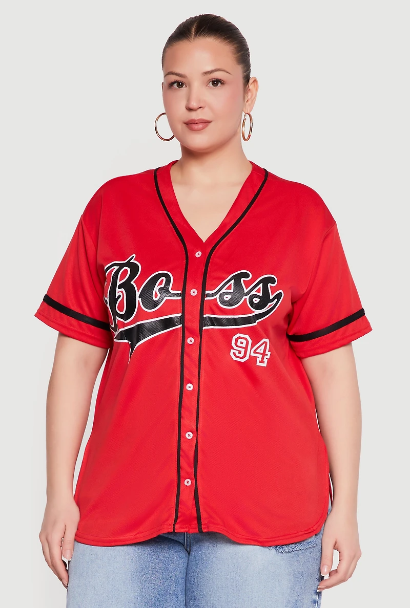 Plus Boss 94 Baseball Jersey
