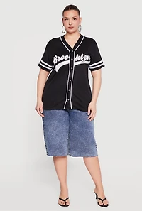 Plus Brooklyn Baseball Jersey