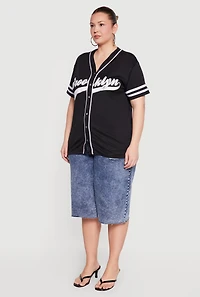 Plus Brooklyn Baseball Jersey