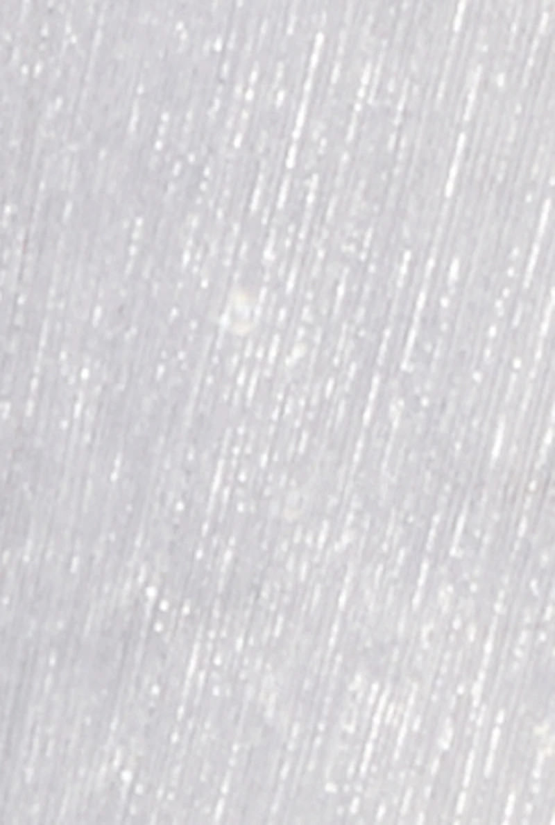 Plus Lurex Plisse Peplum Blouse