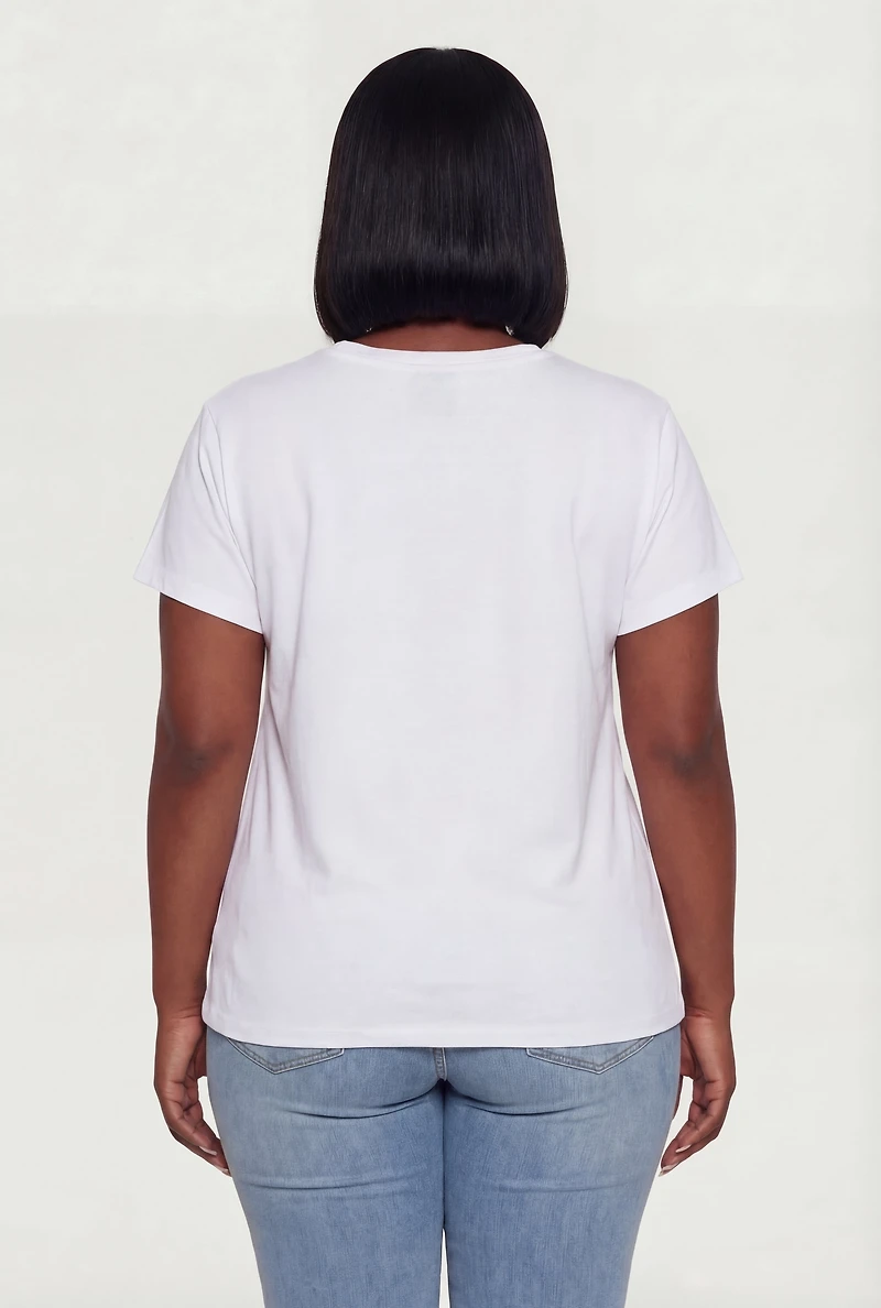 Plus One Love Graphic Tee
