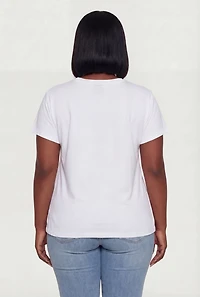 Plus One Love Graphic Tee