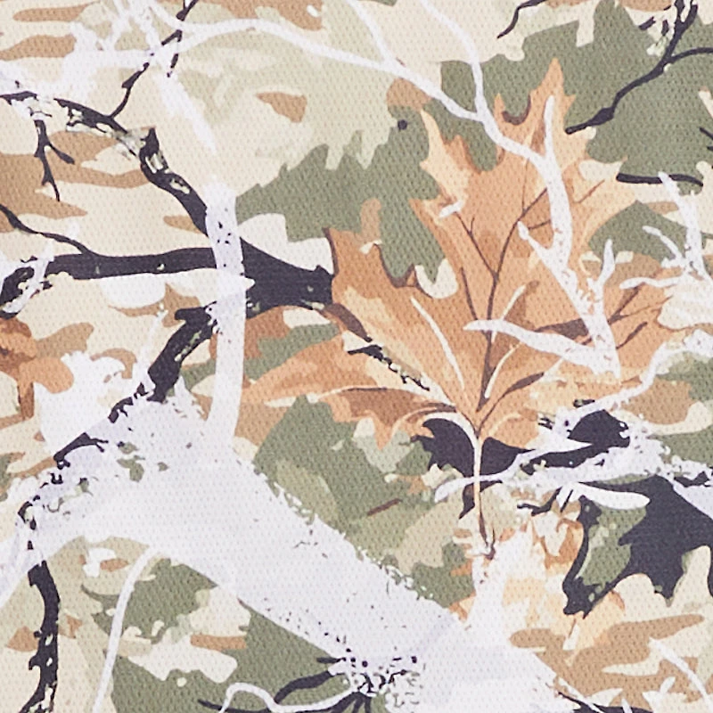 Plus Hunter Camo Graphic Print Jersey Mesh Top