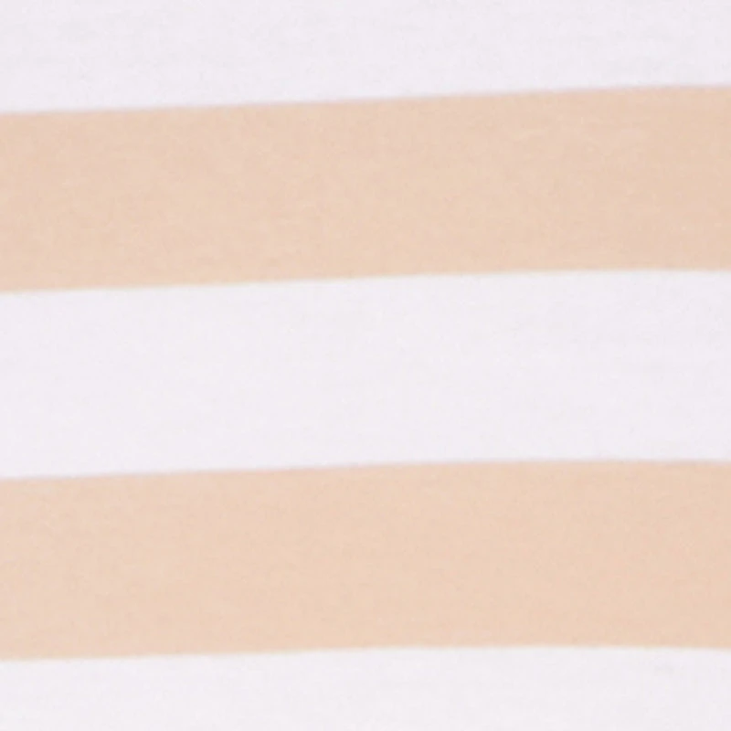 Plus Striped Crew Neck Tee