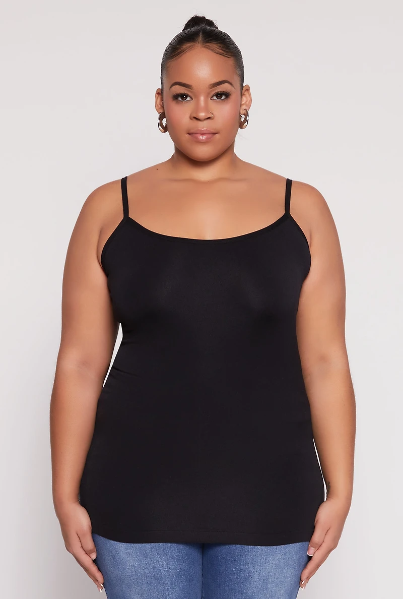 Plus Basic Seamless Cami