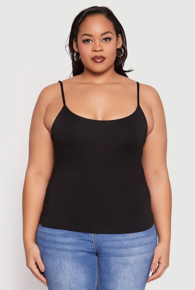 Plus Double Layered Cami