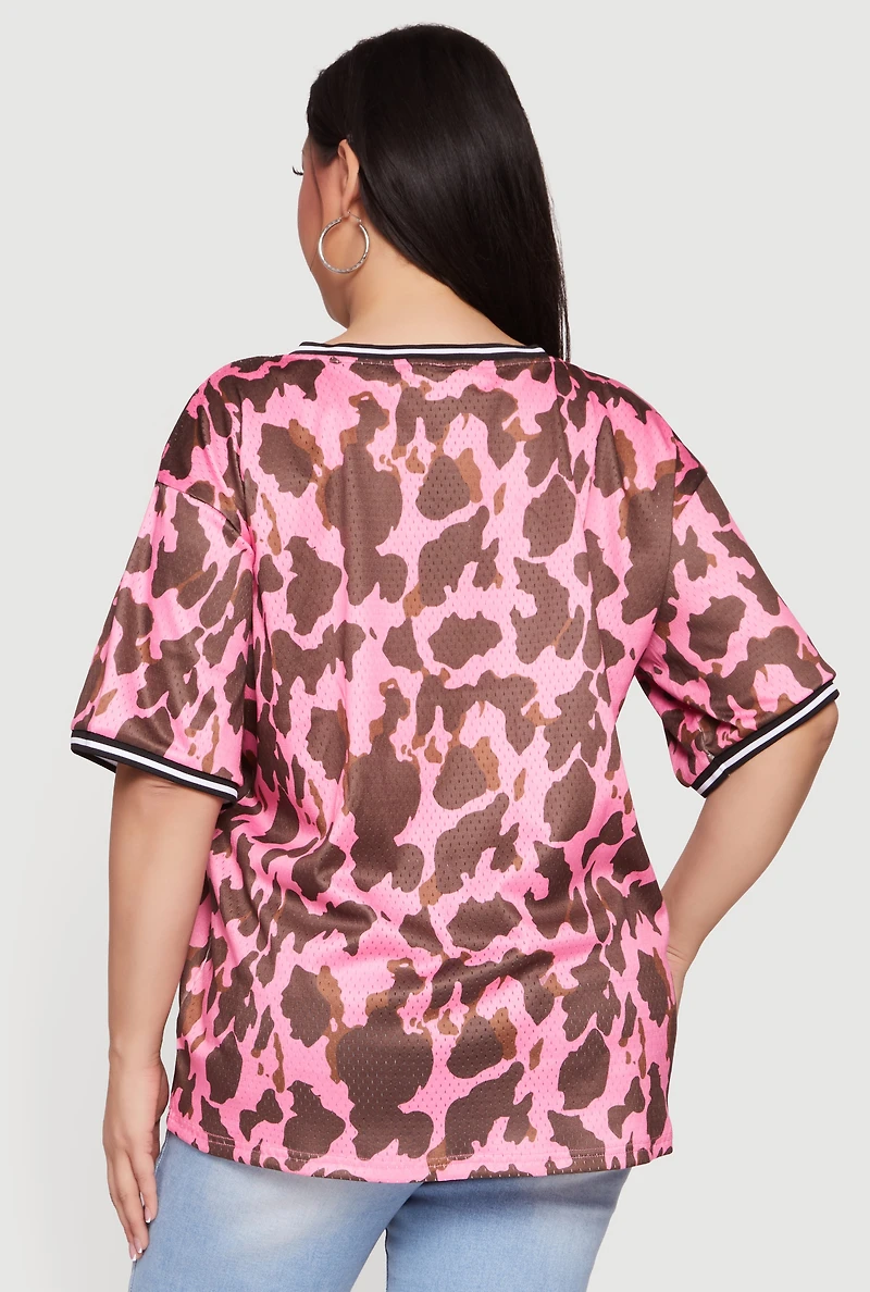 Plus Courage Graphic Jersey