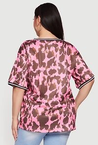 Plus Courage Graphic Jersey