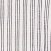 Plus Striped Elastic Waist Shorts