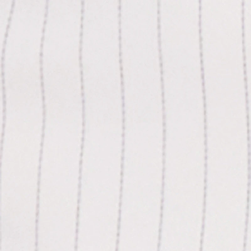 Plus Pinstripe Zip Front Crop Top