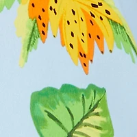 Plus Banana Tropical Print Shorts