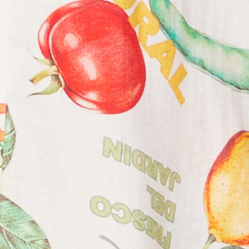 Plus Fruit Print Shorts