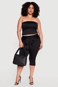 Plus Solid Tube Top