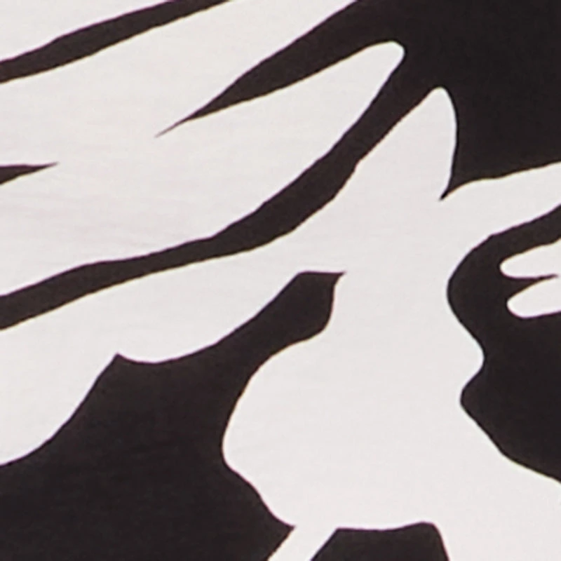 Plus Floral Print Smocked Bottom V Neck Blouse