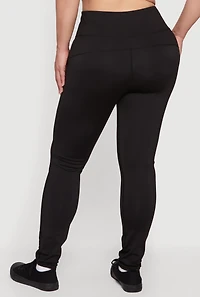 Plus Wide Waist Yoga Leggings