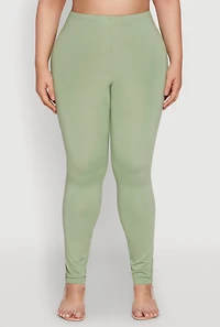 Womens Plus Daisy High Waist Leggings, 1X