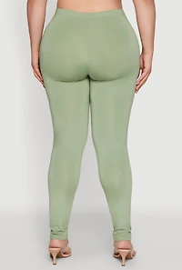 Womens Plus Daisy High Waist Leggings, 1X