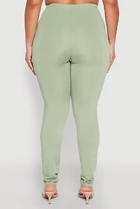 Womens Plus Daisy High Waist Leggings,
