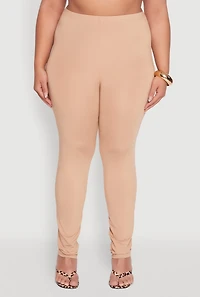 Womens Plus Daisy High Waist Leggings,