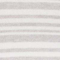 Plus Daisy Striped Cropped Polo Shirt