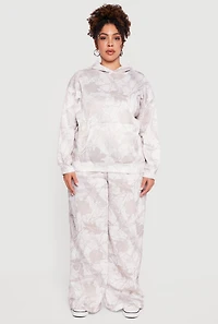 Plus Almost Famous Hunter Camouflage Pullover Hoodie