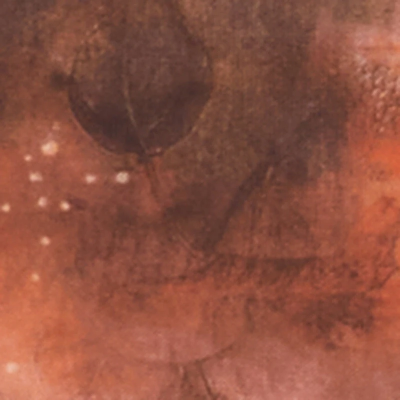 Plus Tie Dye Mesh Front Ruffle Trim Mini Dress