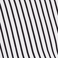 Plus Striped Tie Waist Shirt Dress