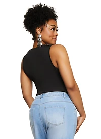 Plus Daisy Tank Bodysuit