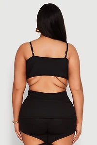 Womens Plus Cut Out Cami,