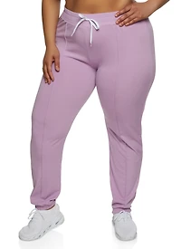Plus Pintuck Track Pants
