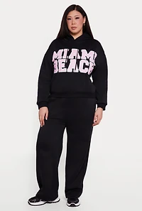 Plus Miami Beach Hoodie