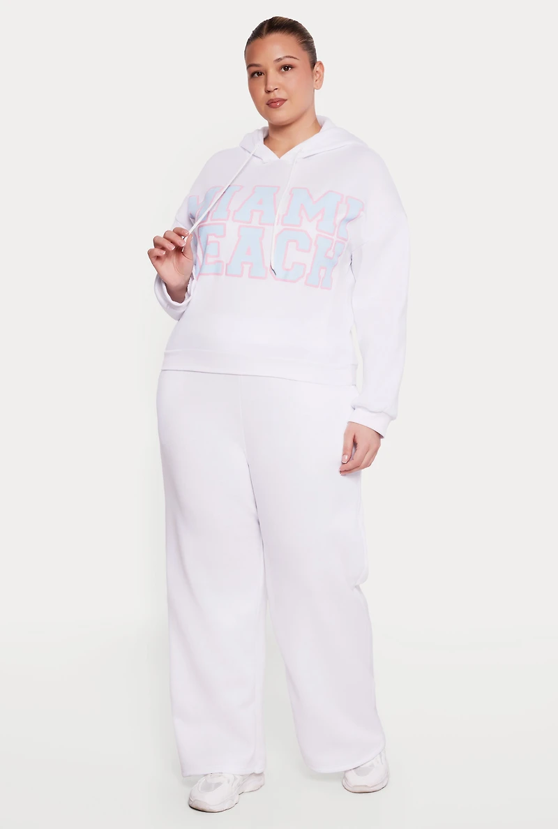 Plus Miami Beach Hoodie