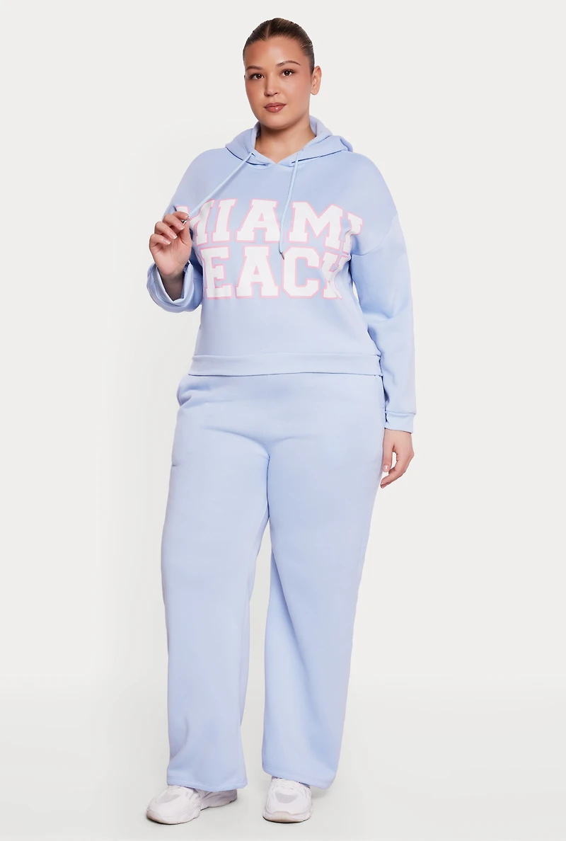 Plus Miami Beach Hoodie