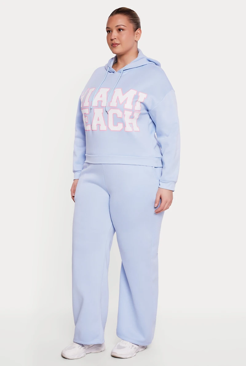 Plus Miami Beach Hoodie