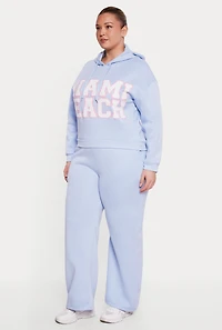 Plus Miami Beach Hoodie