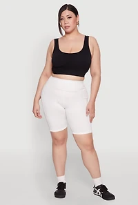Plus Side Pocket Cycling Shorts
