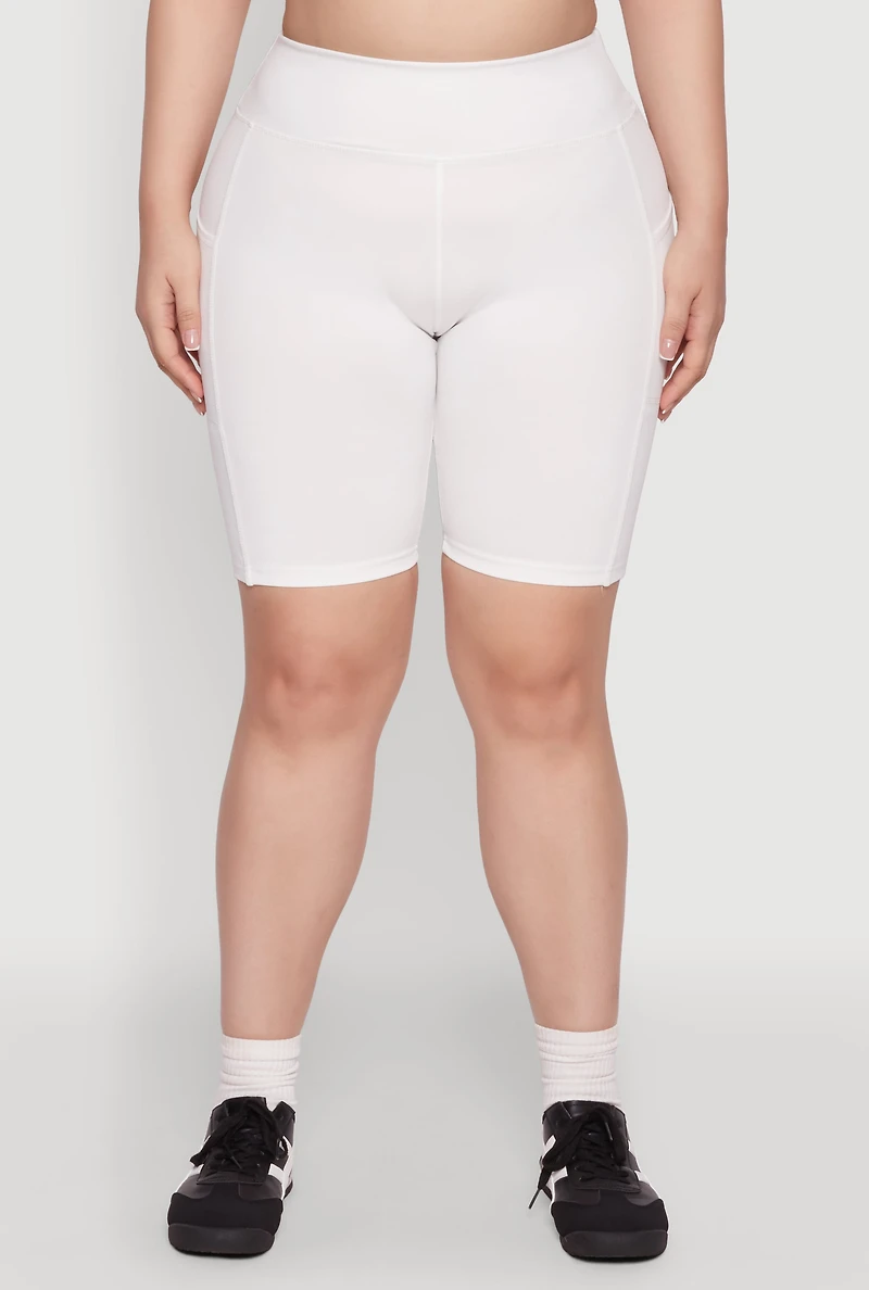 Plus Side Pocket Cycling Shorts